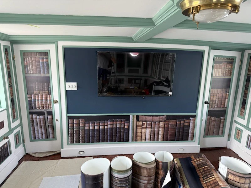 Residential wallpaper installation service in Smyrna GA